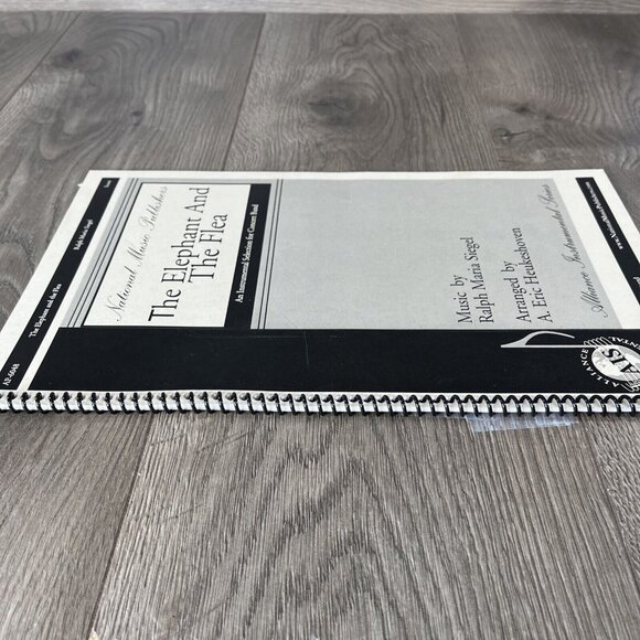 Elephant And The Flea, The Sheet Music Score An Piccolo Tuba For Concert Band - Picture 4 of 6